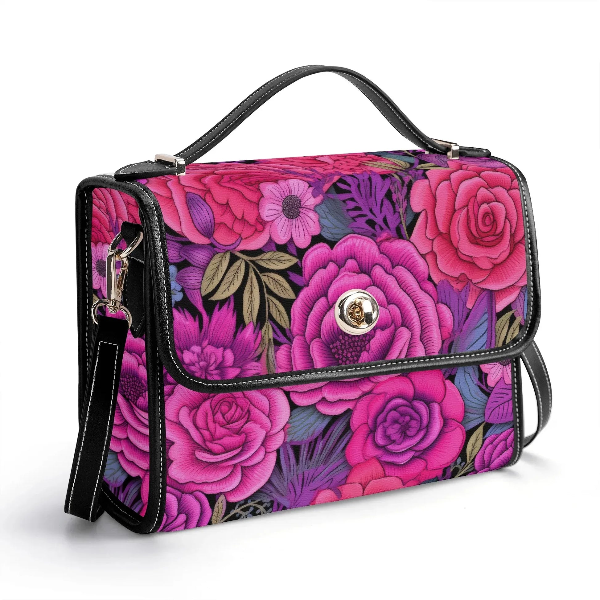 pink-flower-v1-satchel-bag-umhangetasche-umhangetasche-jlr-design-2 - JLR Design