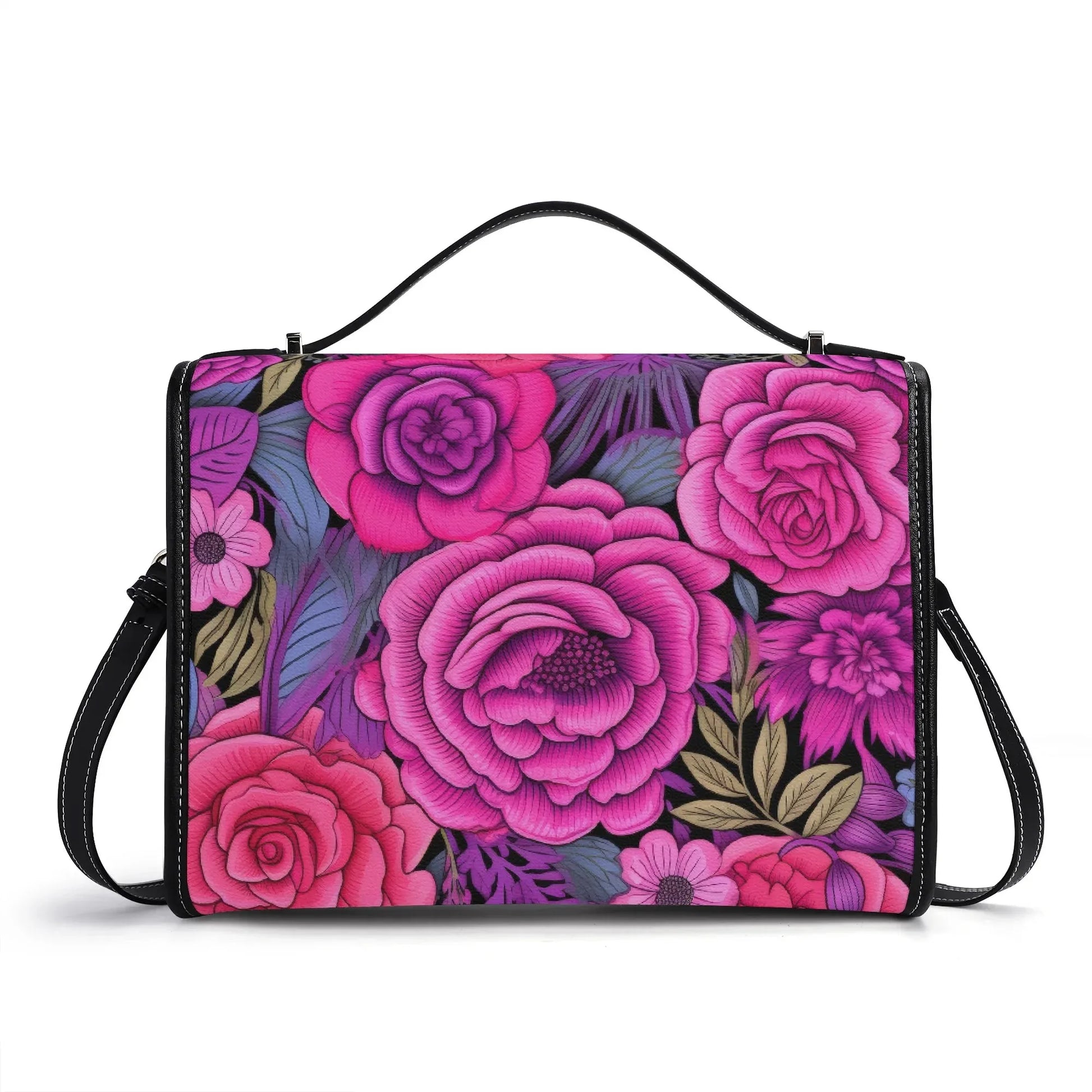 pink-flower-v1-satchel-bag-umhangetasche-umhangetasche-jlr-design-3 - JLR Design