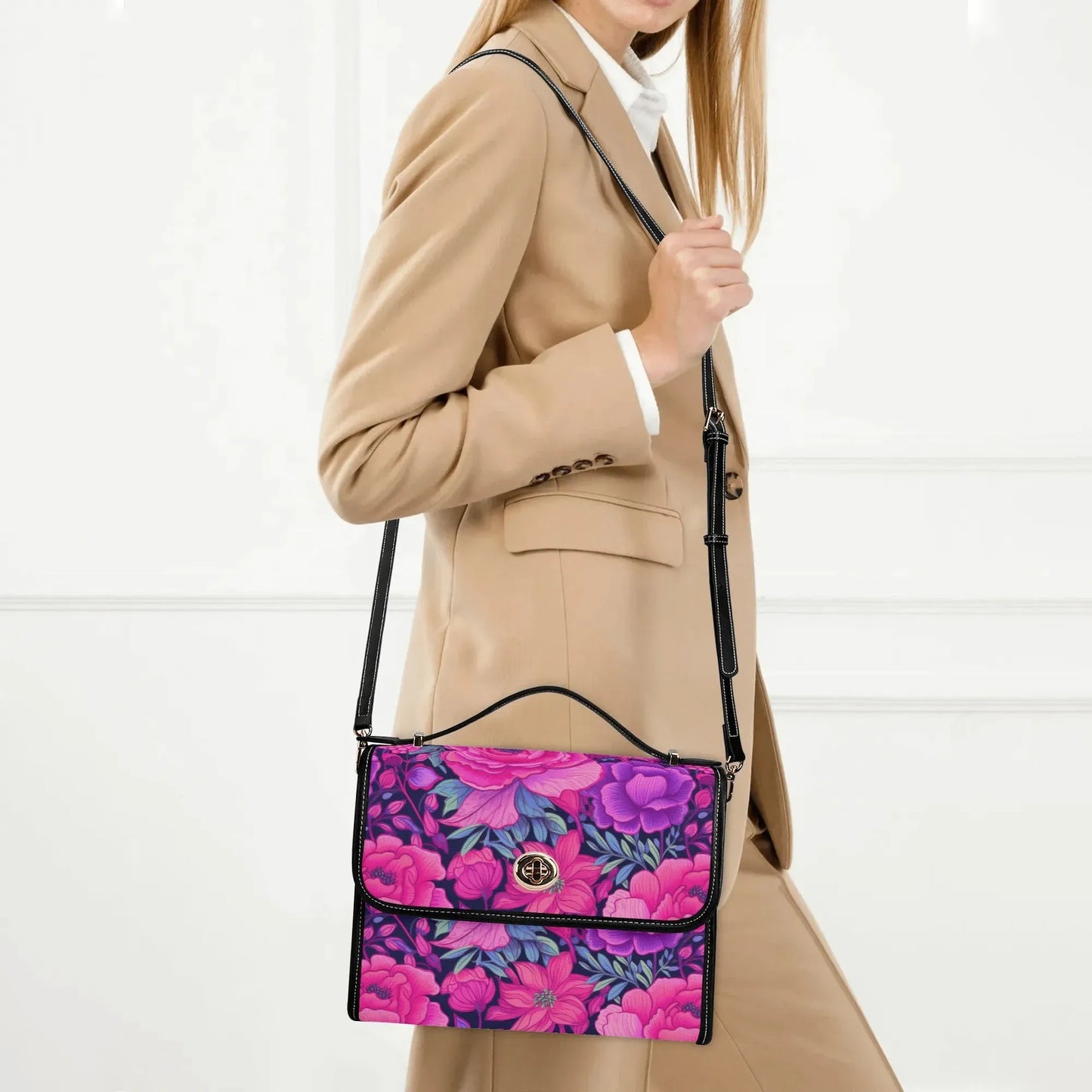 pink-flower-v2-satchel-bag-umhangetasche-umhangetasche-jlr-design-7 - JLR Design