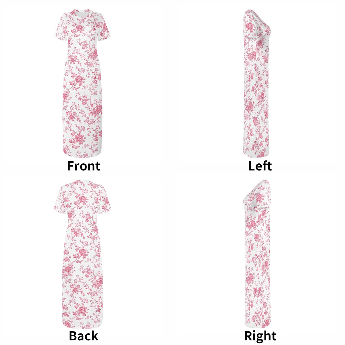 pink-french-toile-de-jouy-v2-bodycon-maxi-dress-long-dress-jlr-design-jlr-design-de-7 - JLR Design
