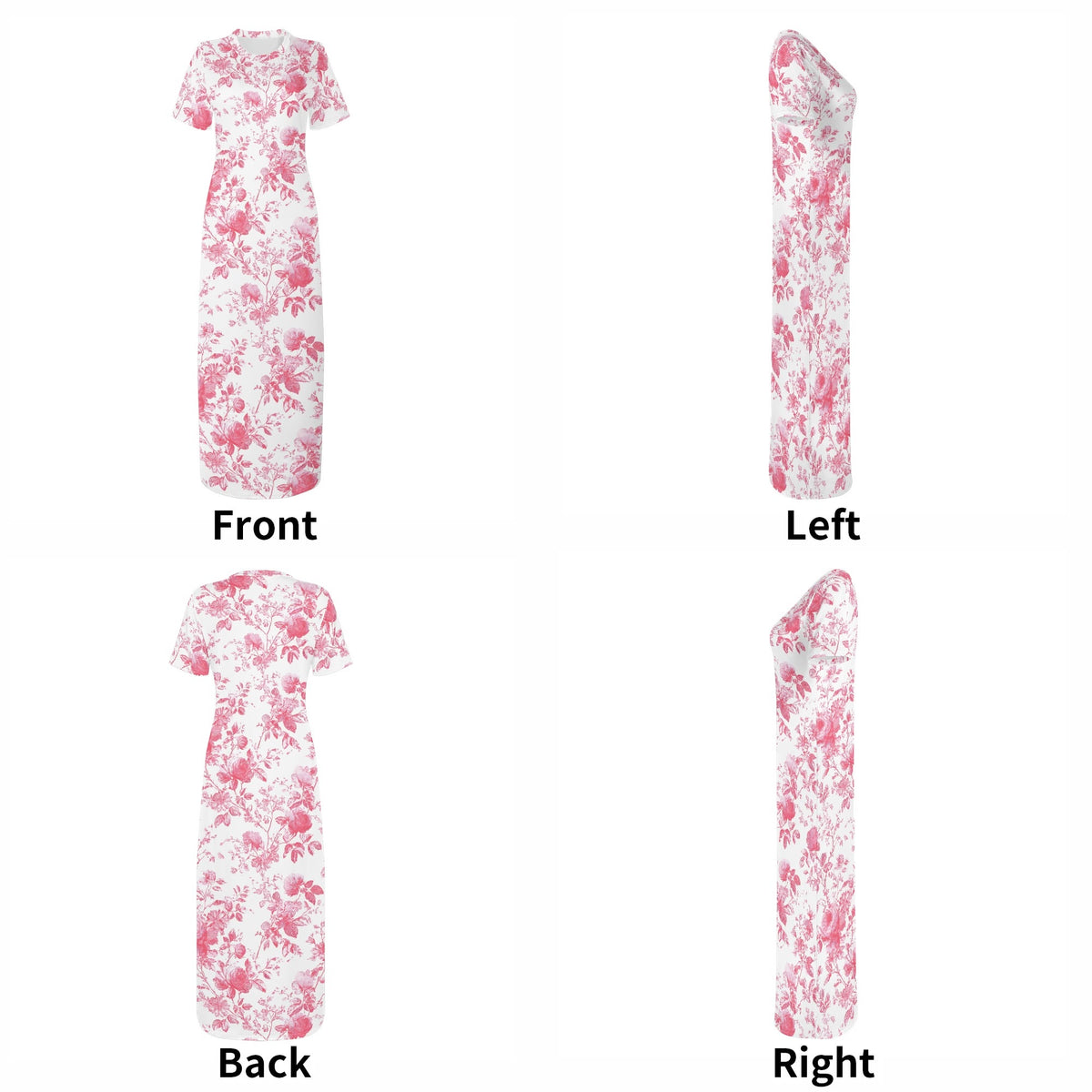 pink-french-toile-de-jouy-v3-bodycon-maxi-dress-long-dress-jlr-design-jlr-design-de-7 - JLR Design