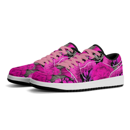 pink-garden-low-top-leder-sneaker-fur-damen-sneaker-jlr-design-8 - JLR Design