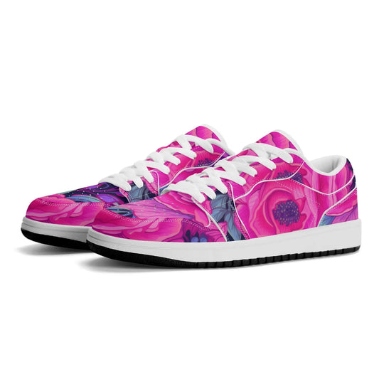 pink-garden-low-top-leder-sneaker-fur-herren-sneaker-jlr-design-1 - JLR Design