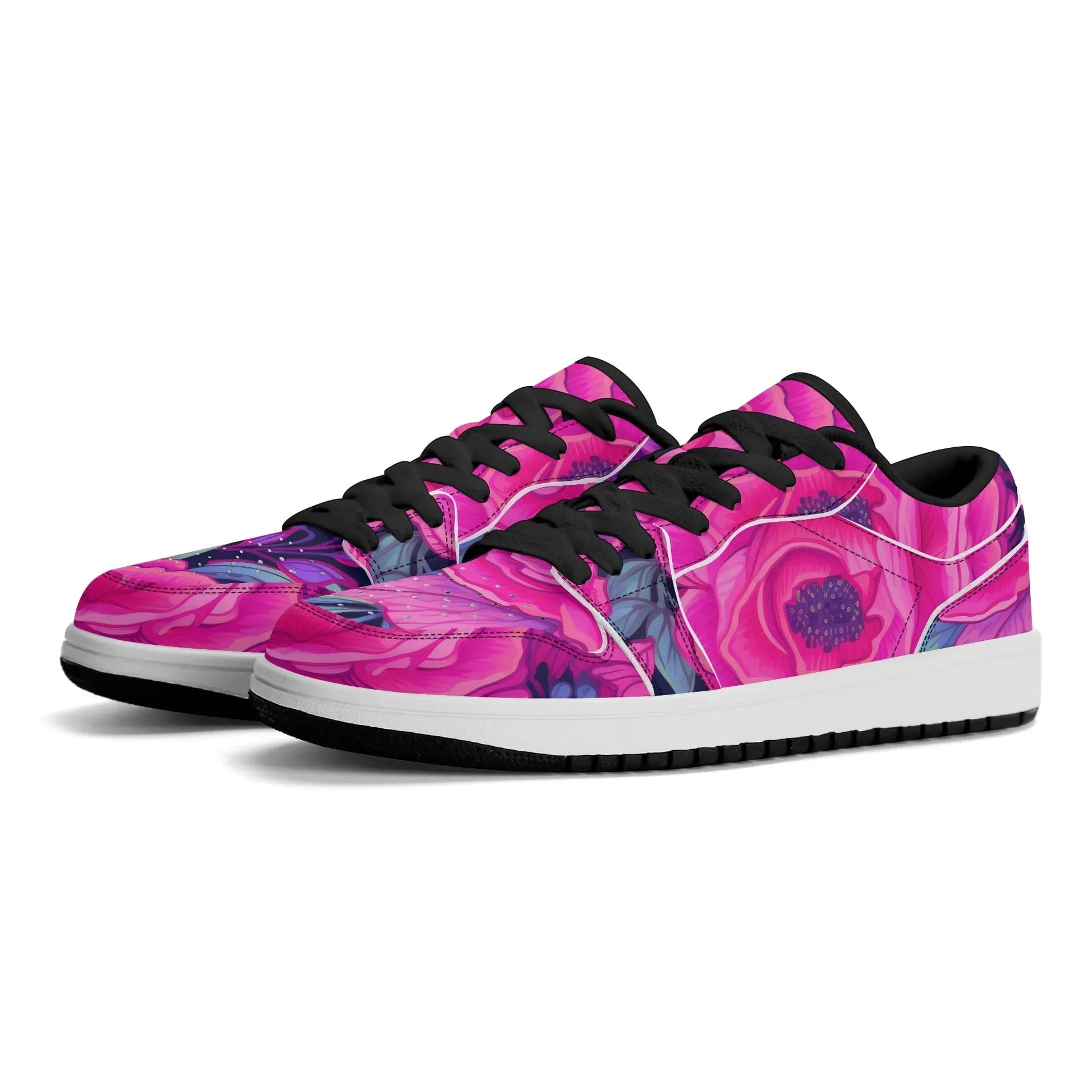 pink-garden-low-top-leder-sneaker-fur-herren-sneaker-jlr-design-8 - JLR Design