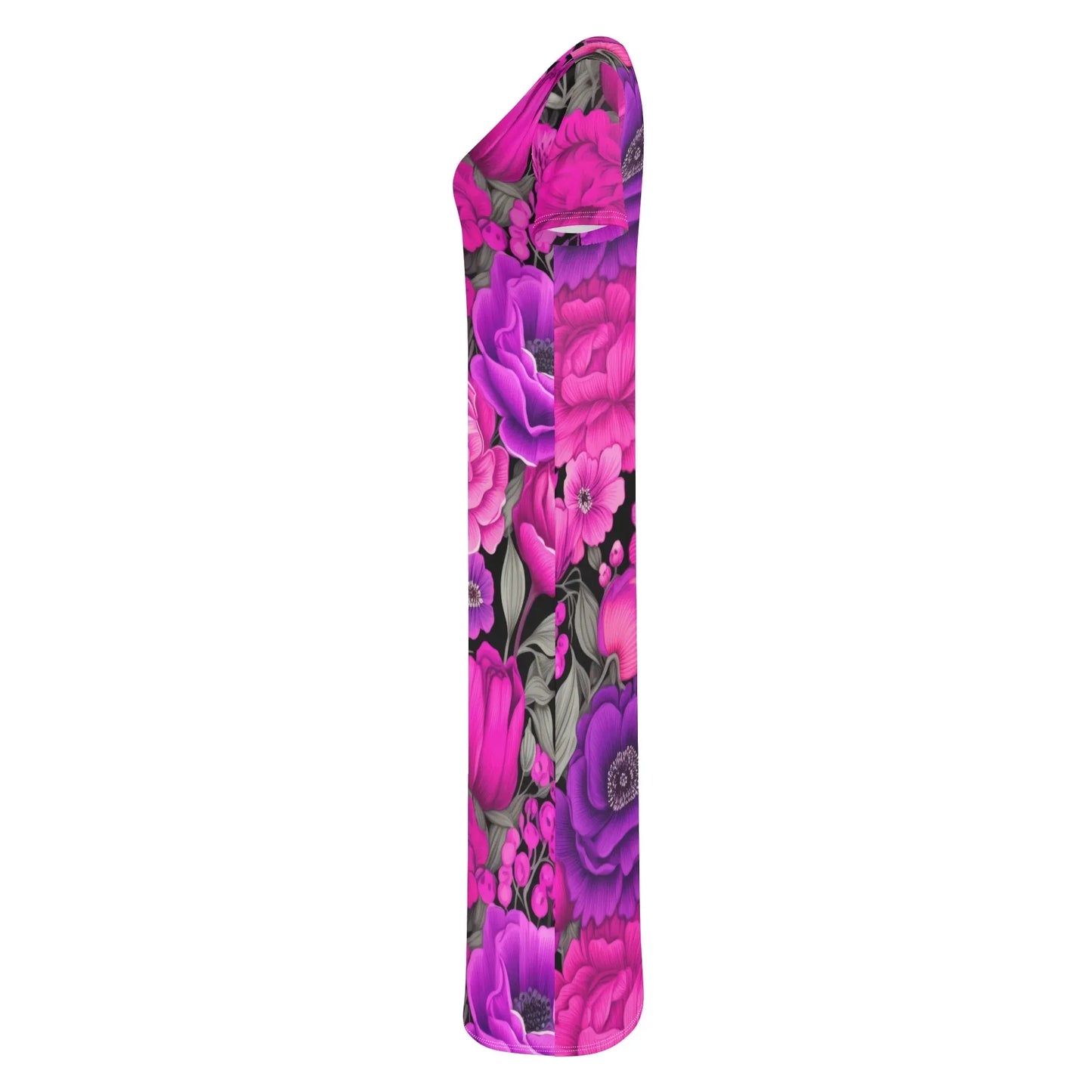 pink-garden-short-sleeve-long-dress-long-dress-jlr-design-6 - JLR Design