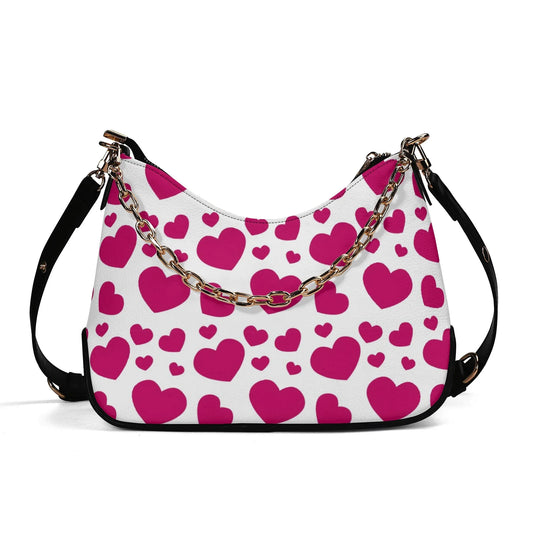 pink-heart-elegante-umhangetasche-mit-kette-umhangetasche-jlr-design-1 - JLR Design