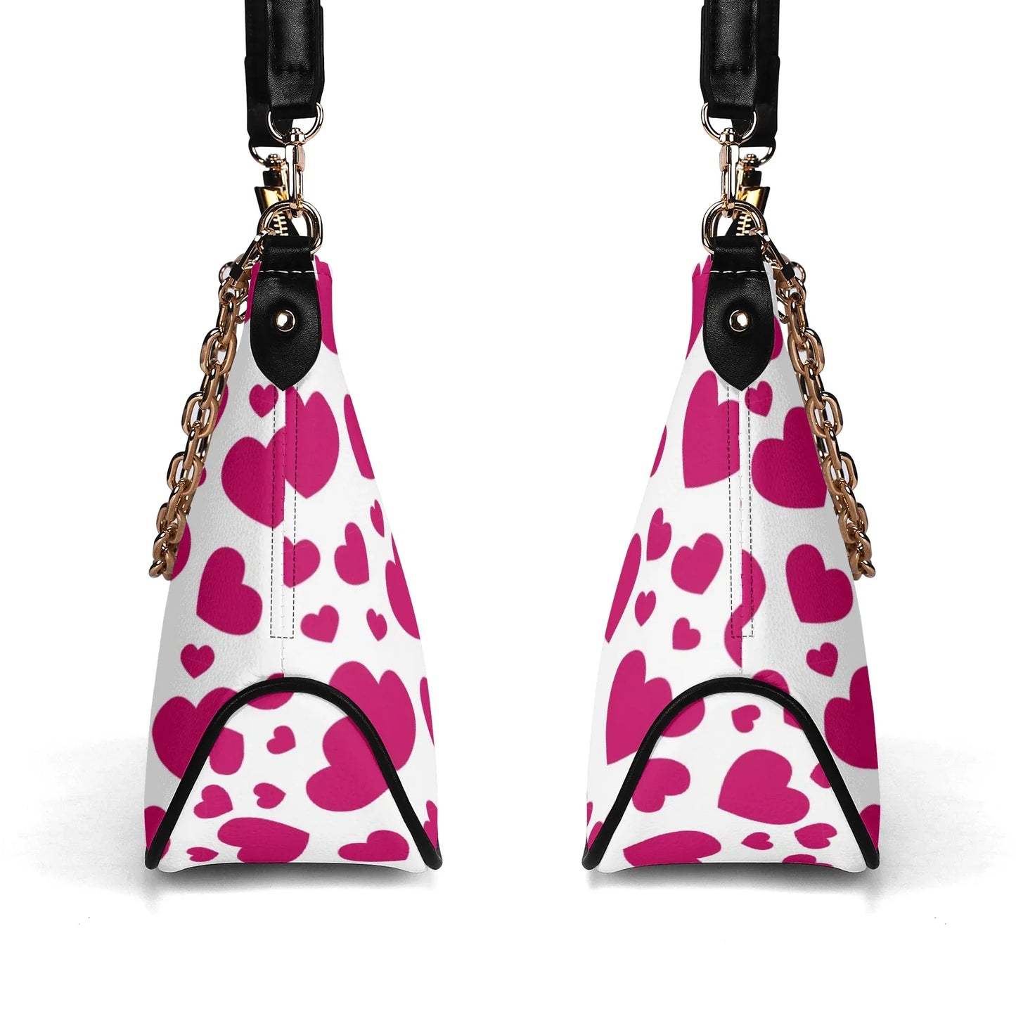pink-heart-elegante-umhangetasche-mit-kette-umhangetasche-jlr-design-4 - JLR Design