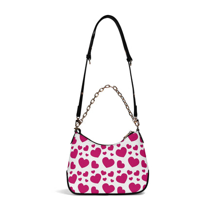 pink-heart-elegante-umhangetasche-mit-kette-umhangetasche-jlr-design-5 - JLR Design