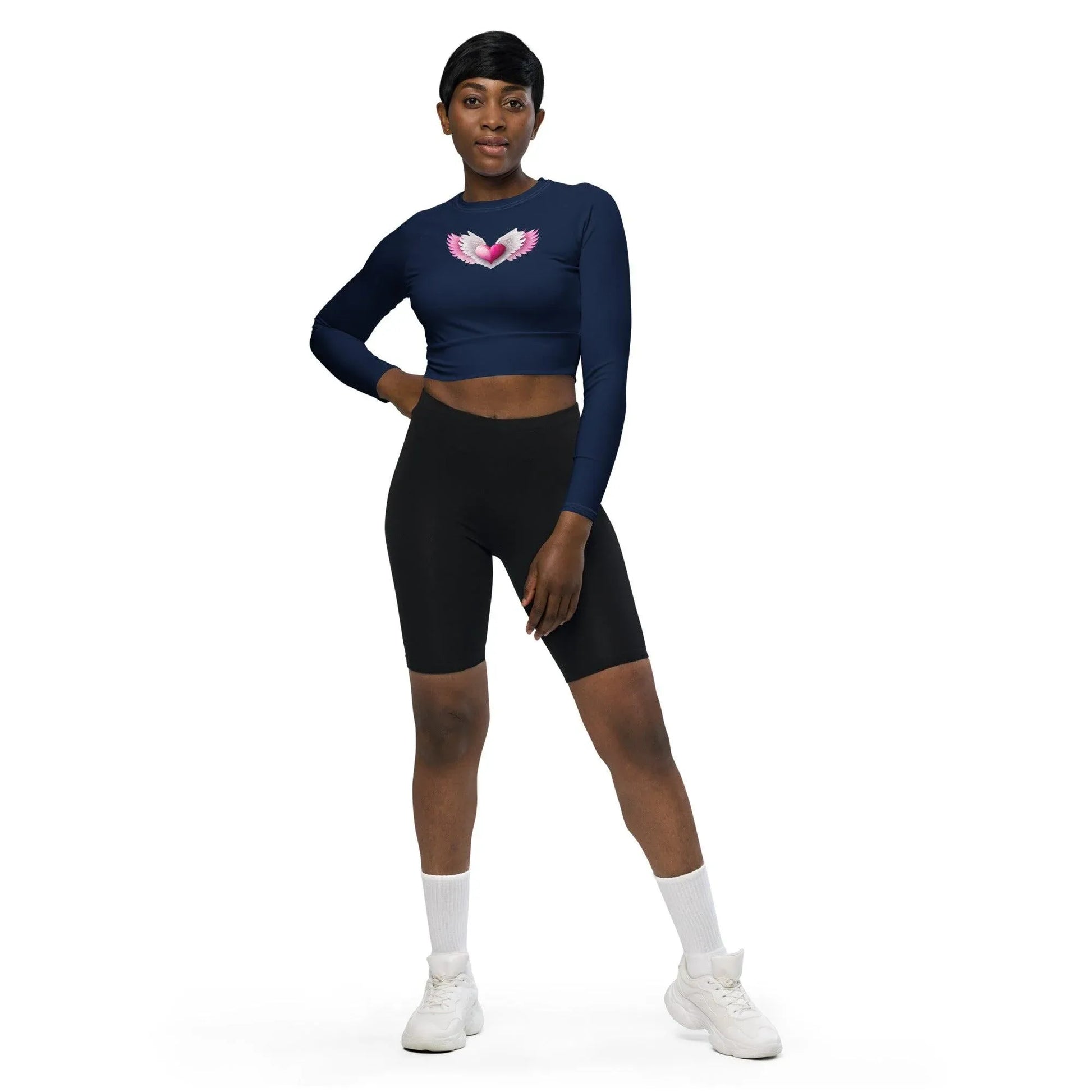 pink-heart-long-sleeve-crop-top-long-sleeve-crop-top-jlr-design-3 - JLR Design