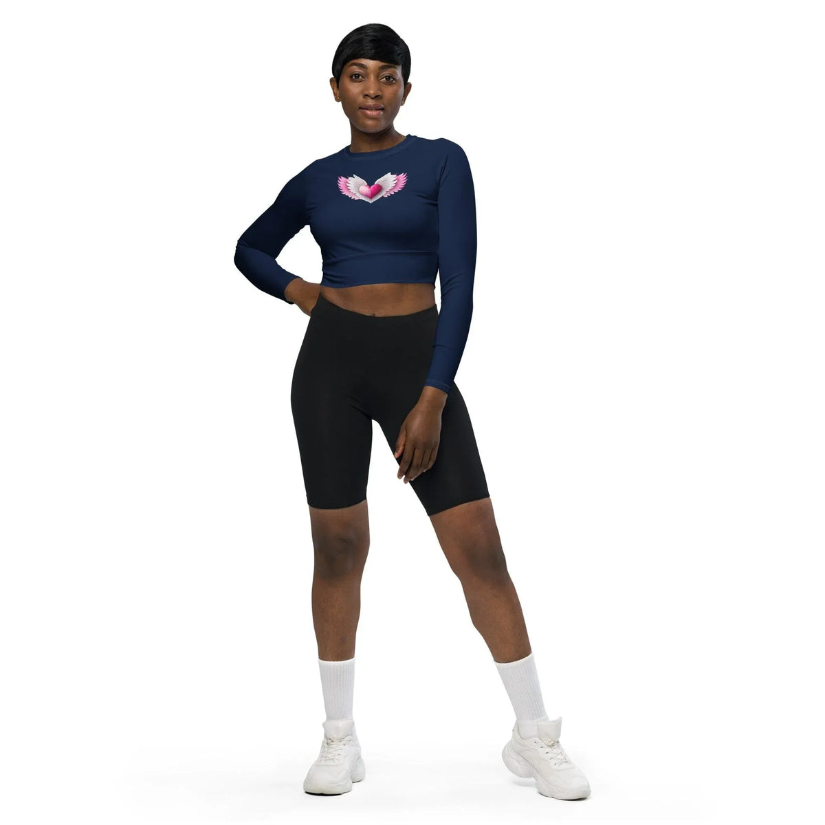 pink-heart-long-sleeve-crop-top-long-sleeve-crop-top-jlr-design-jlr-design-de-3 - JLR Design