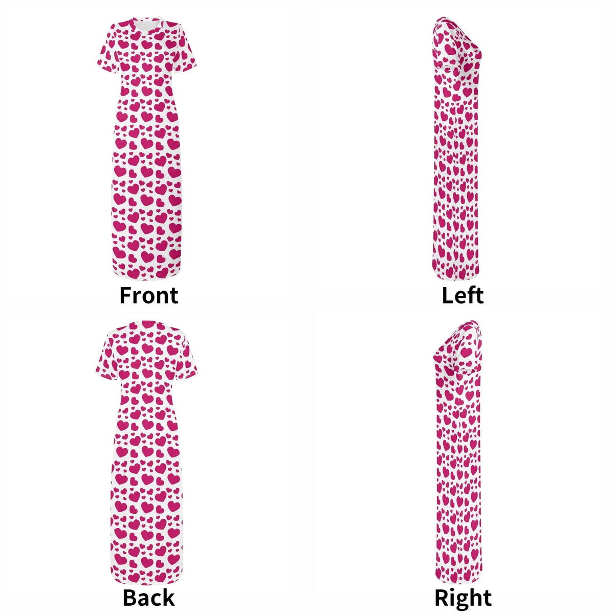 pink-hearts-bodycon-maxi-dress-long-dress-jlr-design-jlr-design-de-7 - JLR Design