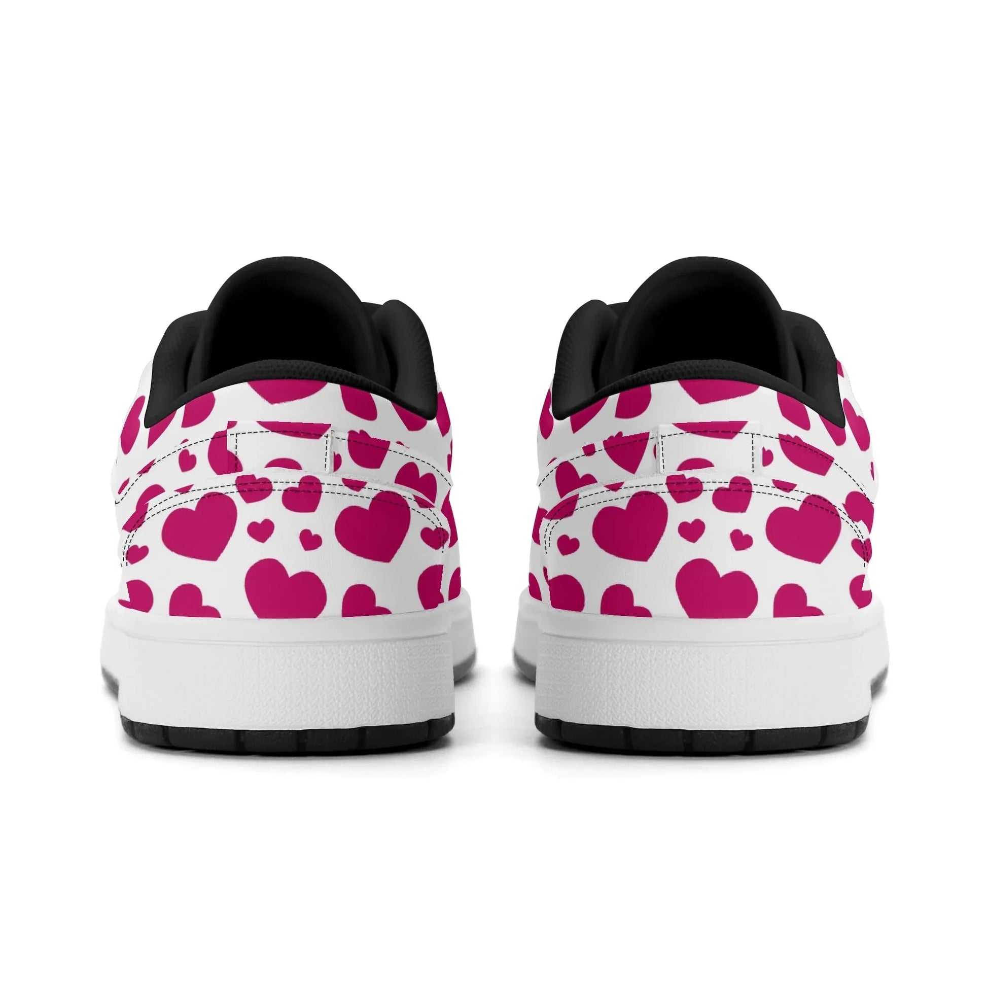 pink-hearts-low-top-leder-sneaker-fur-damen-sneaker-jlr-design-13 - JLR Design
