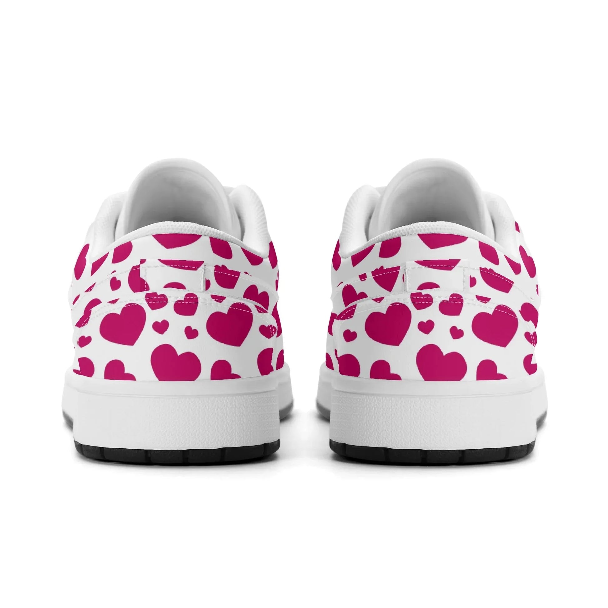pink-hearts-low-top-leder-sneaker-fur-damen-sneaker-jlr-design-6 - JLR Design