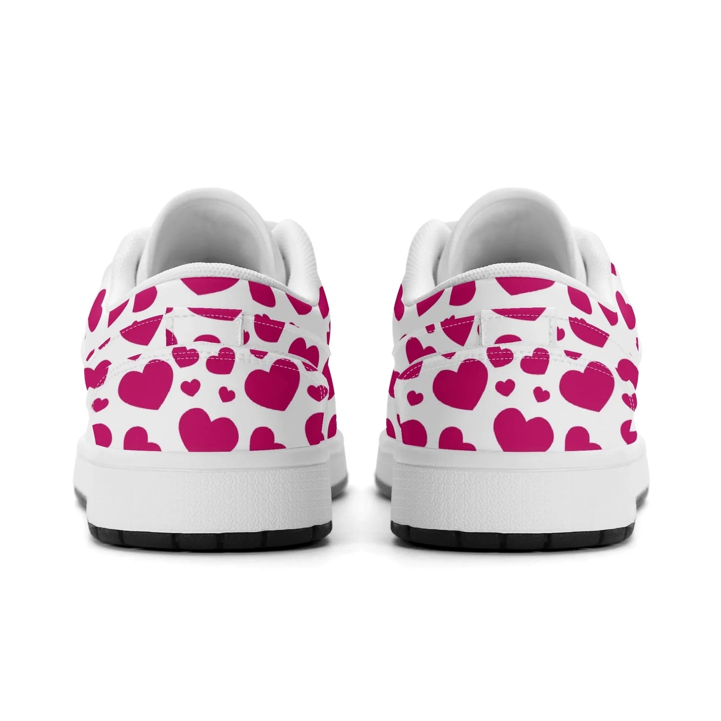 pink-hearts-low-top-leder-sneaker-fur-herren-sneaker-jlr-design-6 - JLR Design