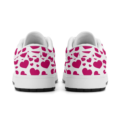 pink-hearts-low-top-leder-sneaker-fur-herren-sneaker-jlr-design-6 - JLR Design