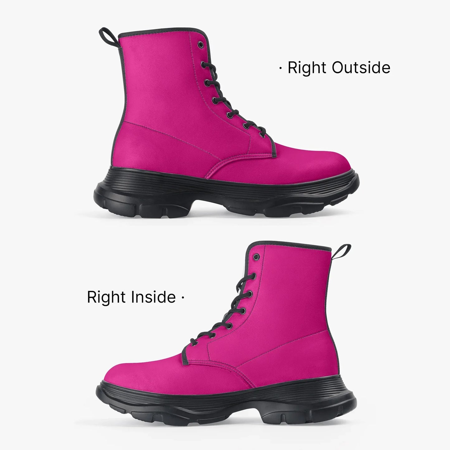 pink-leather-chunky-boots-boots-jlr-design-4 - JLR Design