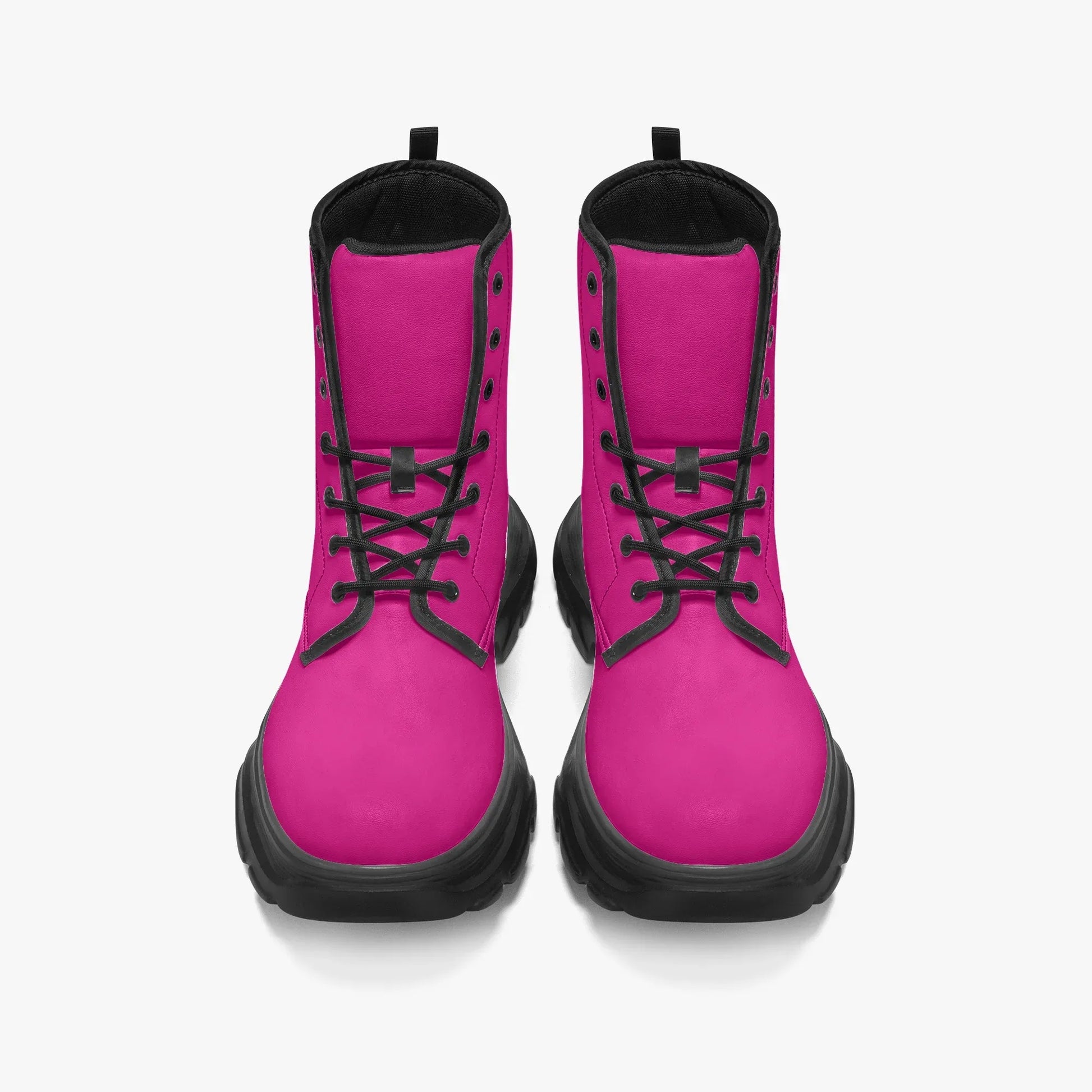 pink-leather-chunky-boots-boots-jlr-design-5 - JLR Design