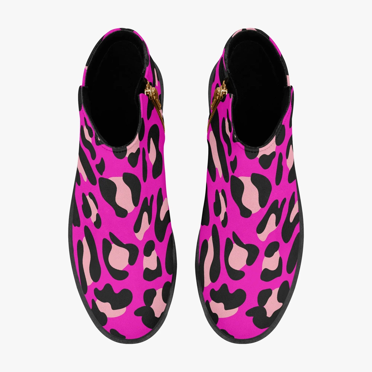 pink-leopard-elegante-reissverschluss-stiefeletten-stiefeletten-jlr-design-7 - JLR Design