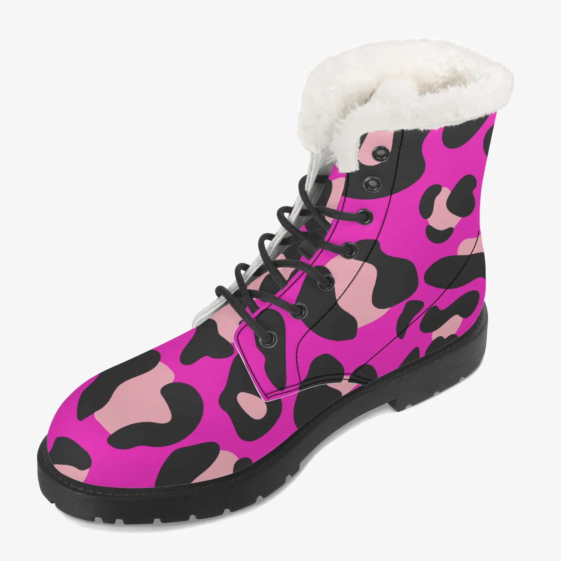 pink-leopard-faux-fur-leder-boots-boots-jlr-design-3 - JLR Design