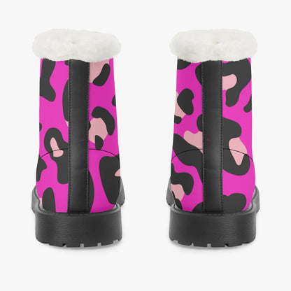 pink-leopard-faux-fur-leder-boots-boots-jlr-design-6 - JLR Design