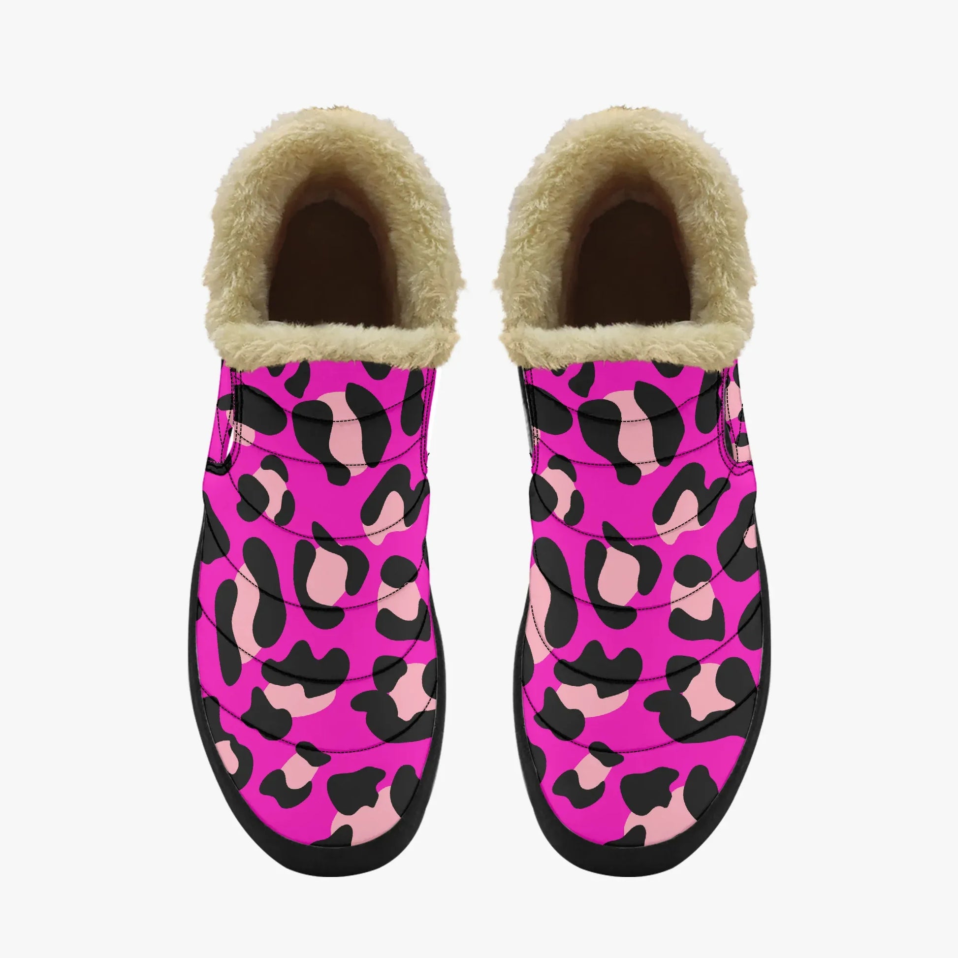 pink-leopard-faux-fur-slipper-slipper-jlr-design-5 - JLR Design