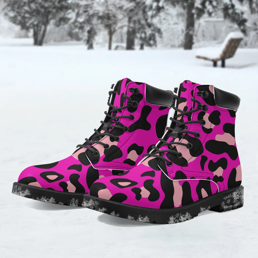 pink-leopard-leder-boots-or-stylische-und-warme-winterstiefel-boots-jlr-design-1 - JLR Design