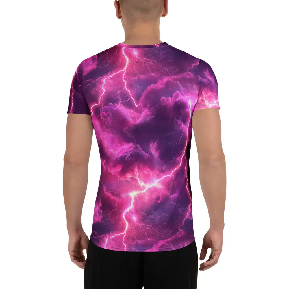 pink-lightning-sport-t-shirt-fur-herren-sport-t-shirt-jlr-design-8 - JLR Design