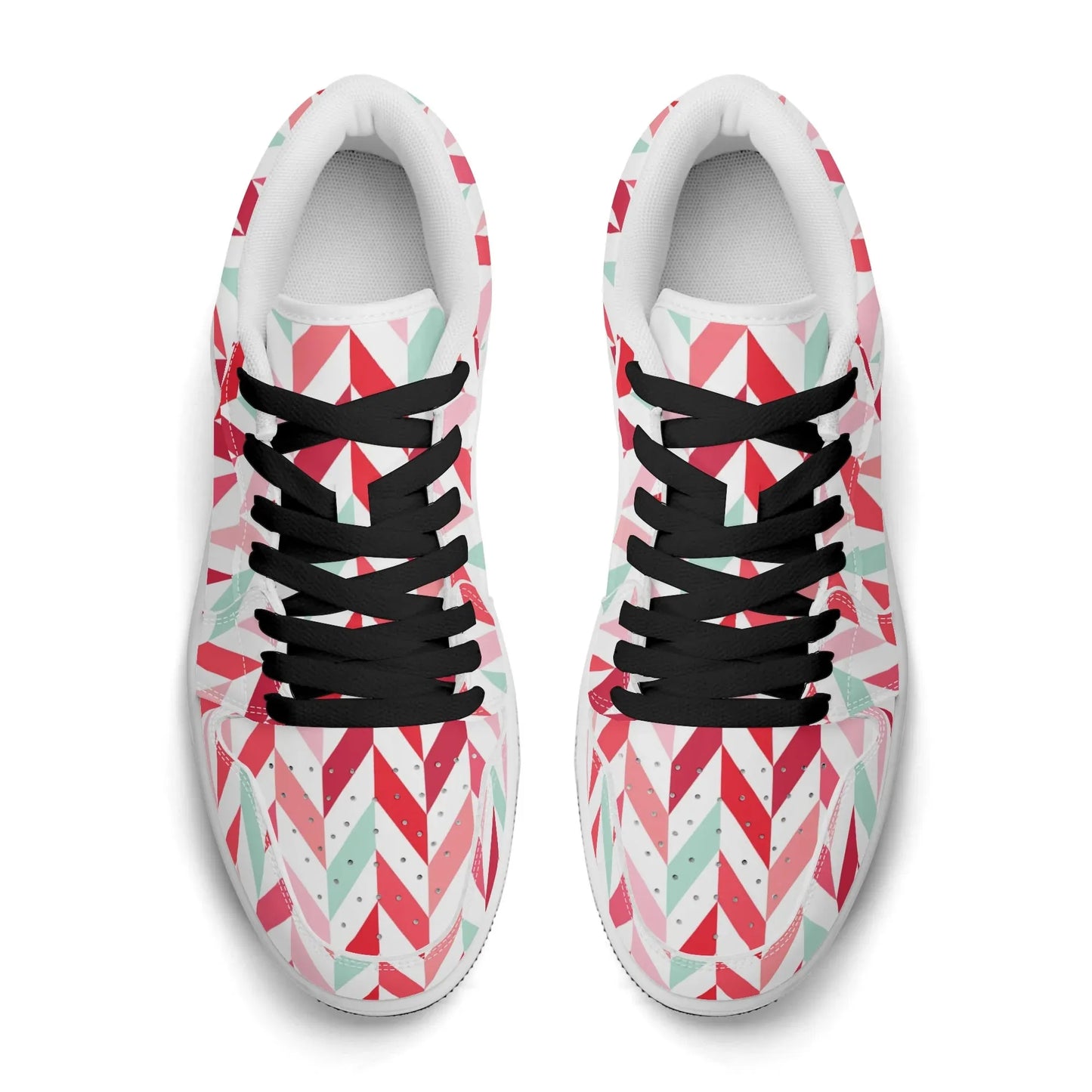 pink-lines-low-top-leder-sneaker-fur-damen-sneaker-jlr-design-7 - JLR Design