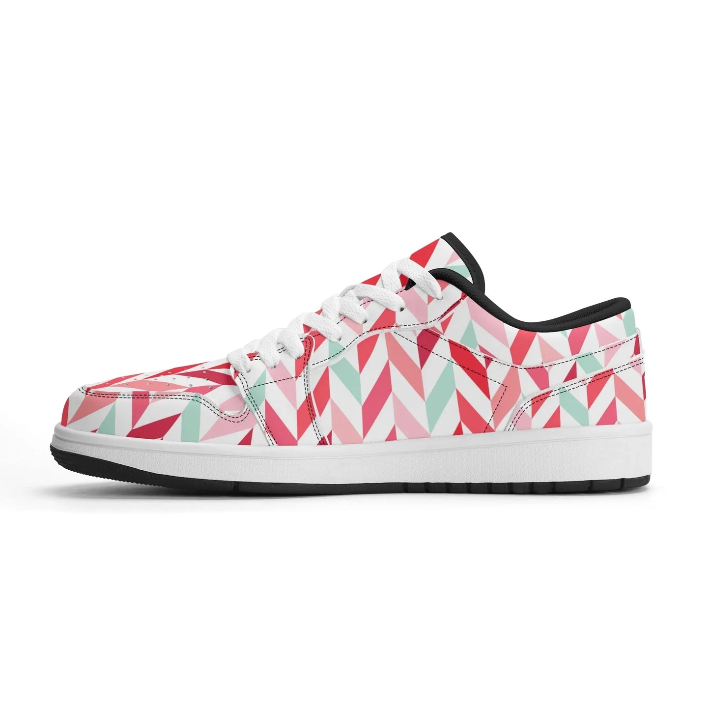 pink-lines-low-top-leder-sneaker-fur-herren-sneaker-jlr-design-11 - JLR Design