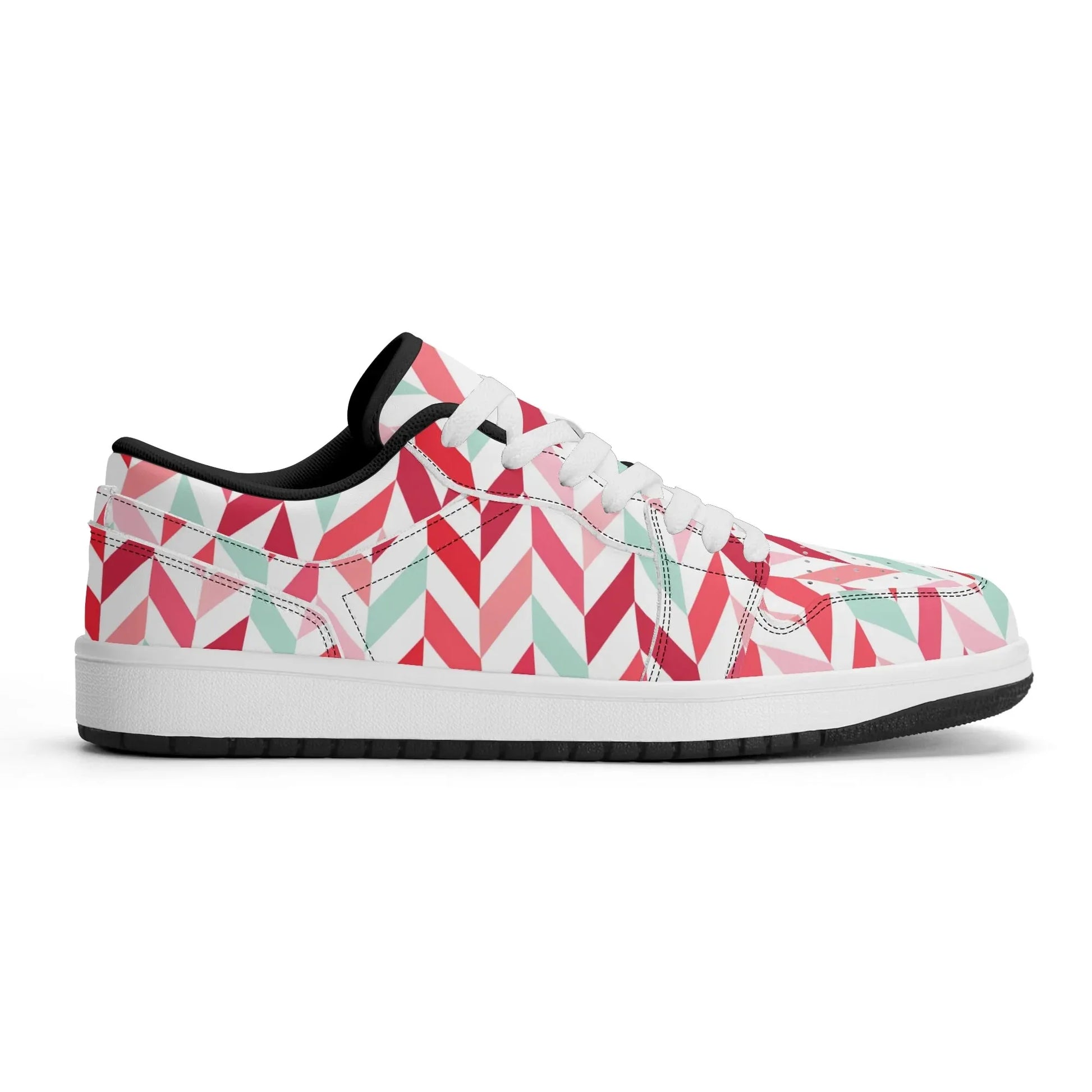 pink-lines-low-top-leder-sneaker-fur-herren-sneaker-jlr-design-12 - JLR Design