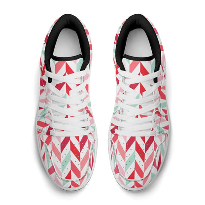 pink-lines-low-top-leder-sneaker-fur-herren-sneaker-jlr-design-14 - JLR Design