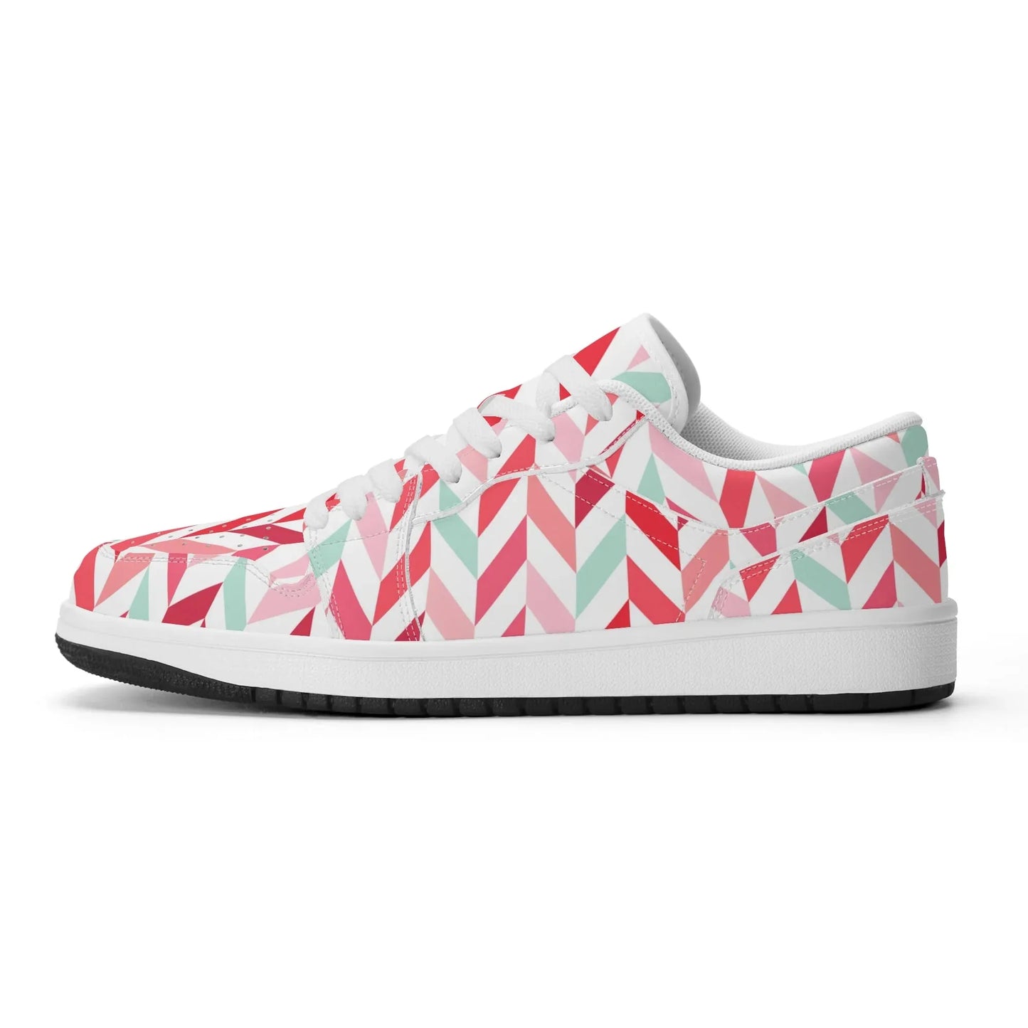 pink-lines-low-top-leder-sneaker-fur-herren-sneaker-jlr-design-2 - JLR Design