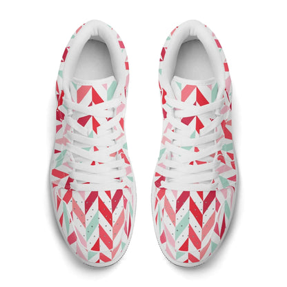 pink-lines-low-top-leder-sneaker-fur-herren-sneaker-jlr-design-7 - JLR Design