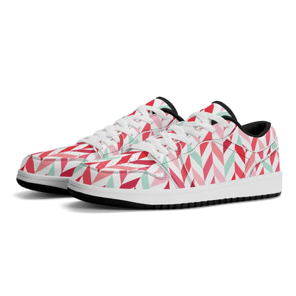 pink-lines-low-top-leder-sneaker-fur-herren-sneaker-jlr-design-8 - JLR Design