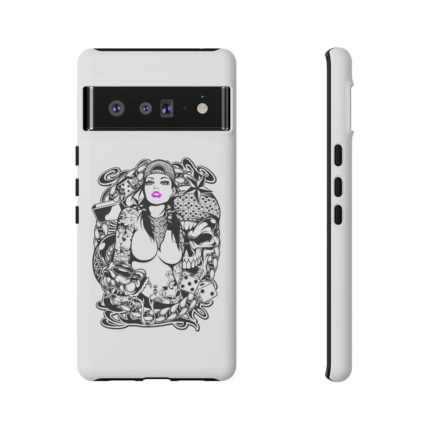 pink-lips-handyhulle-google-pixel-2-3-4-5-6-7-8-9-a-xl-pro-5g-phone-case-jlr-design-14 - JLR Design
