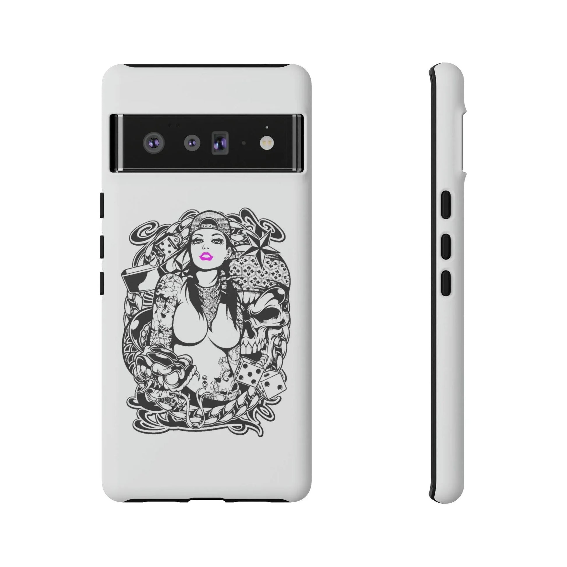 pink-lips-handyhulle-google-pixel-2-3-4-5-6-7-8-9-a-xl-pro-5g-phone-case-jlr-design-14 - JLR Design