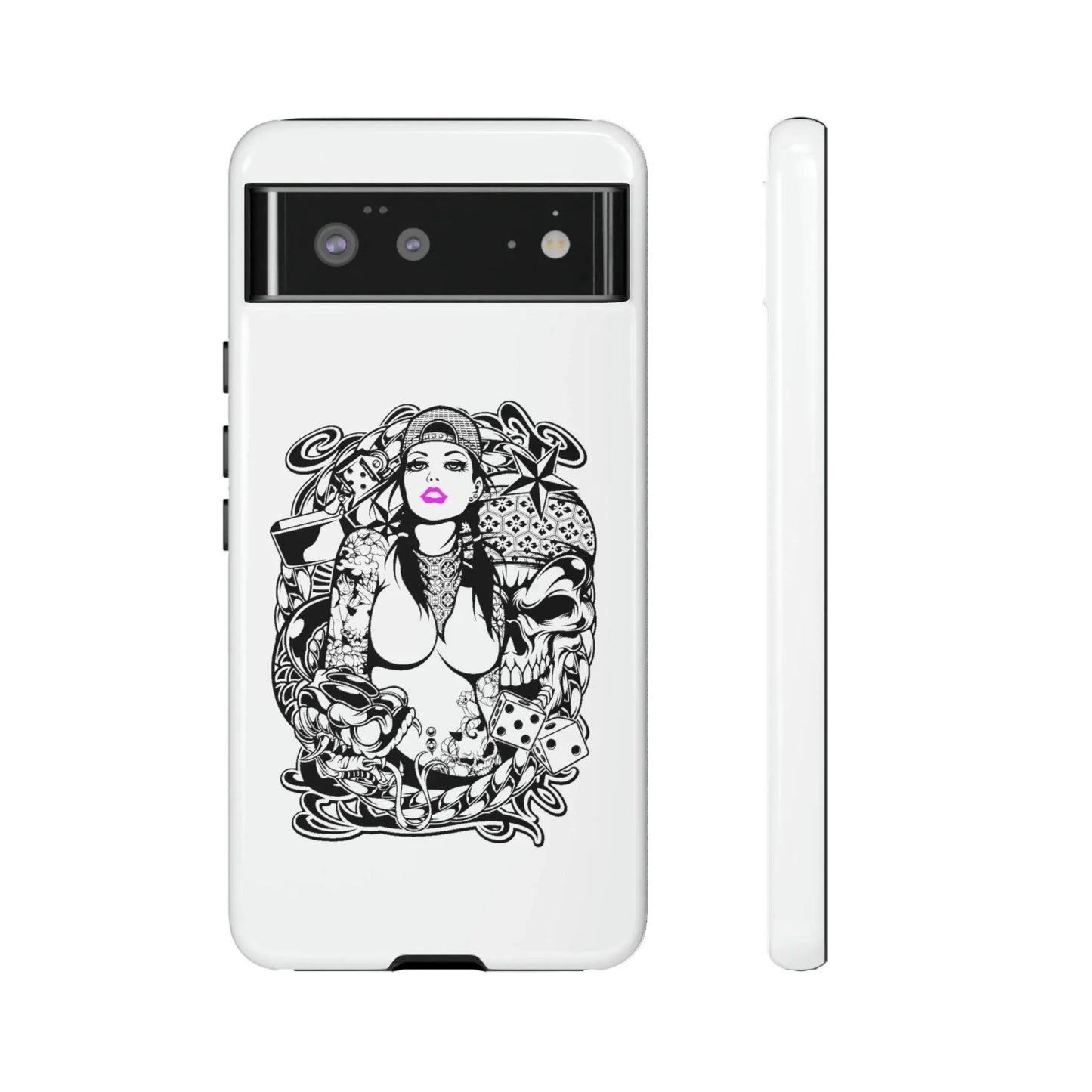 pink-lips-handyhulle-google-pixel-2-3-4-5-6-7-8-9-a-xl-pro-5g-phone-case-jlr-design-17 - JLR Design