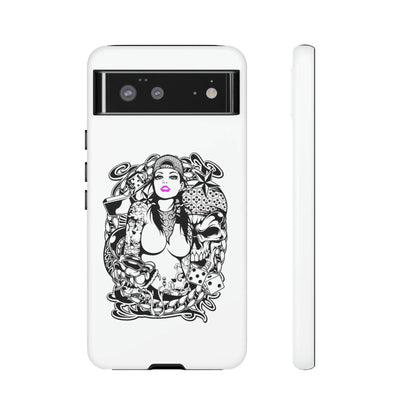 pink-lips-handyhulle-google-pixel-2-3-4-5-6-7-8-9-a-xl-pro-5g-phone-case-jlr-design-19 - JLR Design