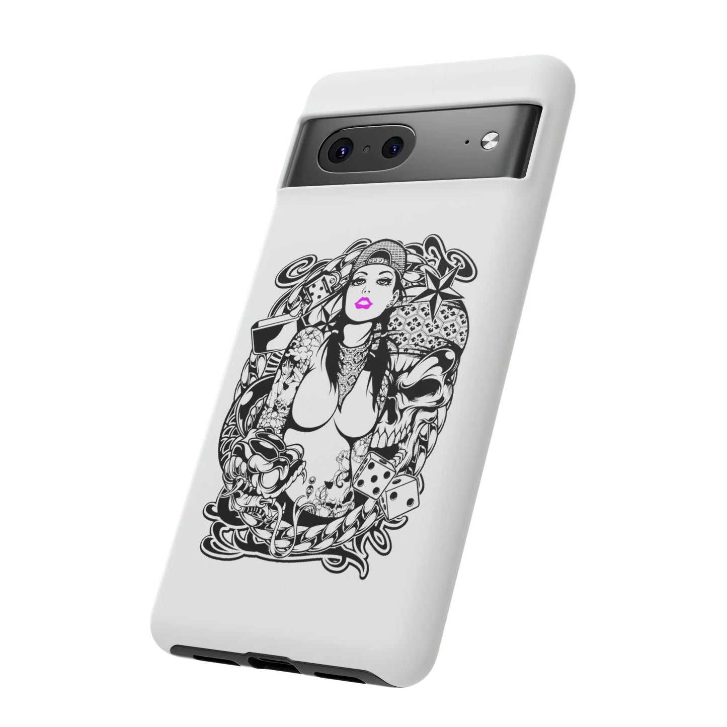 pink-lips-handyhulle-google-pixel-2-3-4-5-6-7-8-9-a-xl-pro-5g-phone-case-jlr-design-2 - JLR Design