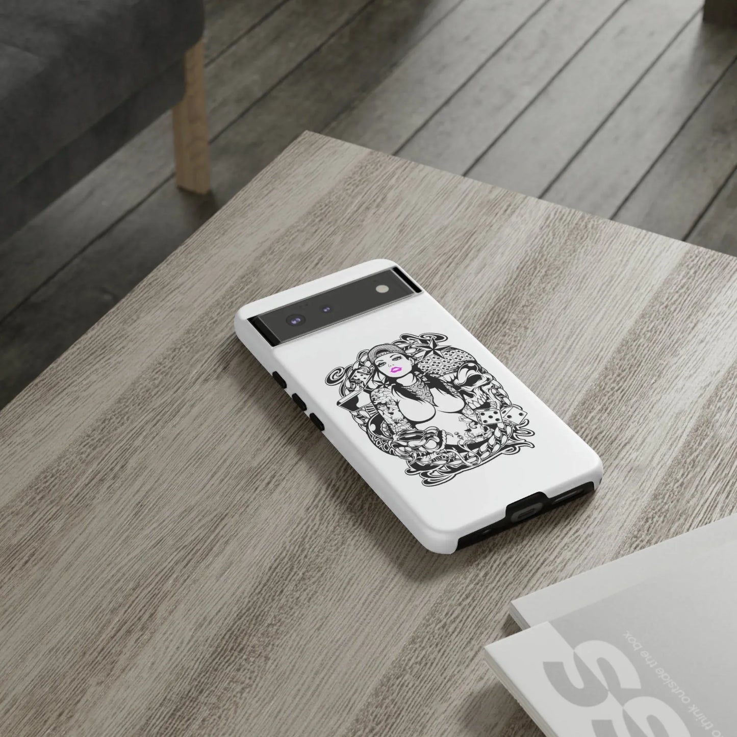 pink-lips-handyhulle-google-pixel-2-3-4-5-6-7-8-9-a-xl-pro-5g-phone-case-jlr-design-20 - JLR Design