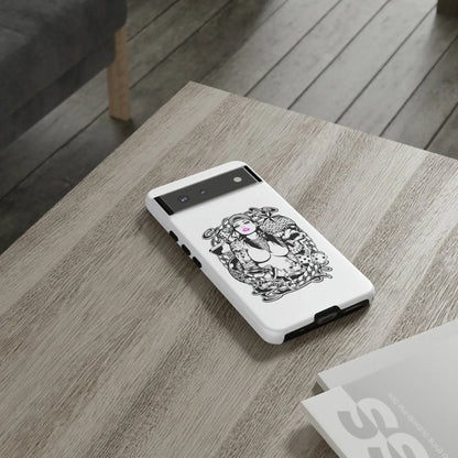 pink-lips-handyhulle-google-pixel-2-3-4-5-6-7-8-9-a-xl-pro-5g-phone-case-jlr-design-20 - JLR Design
