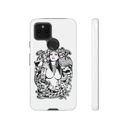 pink-lips-handyhulle-google-pixel-2-3-4-5-6-7-8-9-a-xl-pro-5g-phone-case-jlr-design-21 - JLR Design