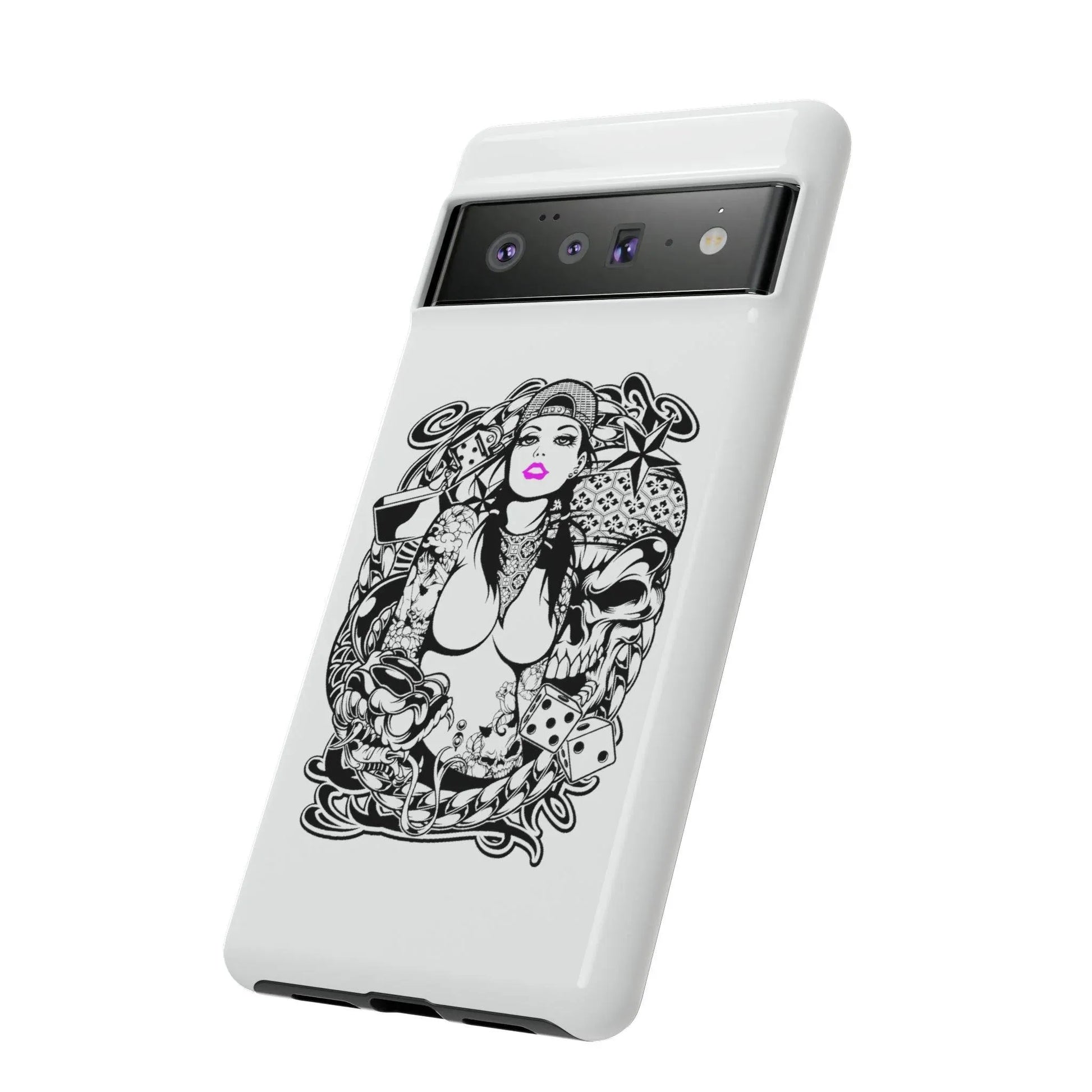 pink-lips-handyhulle-google-pixel-2-3-4-5-6-7-8-9-a-xl-pro-5g-phone-case-jlr-design-3 - JLR Design