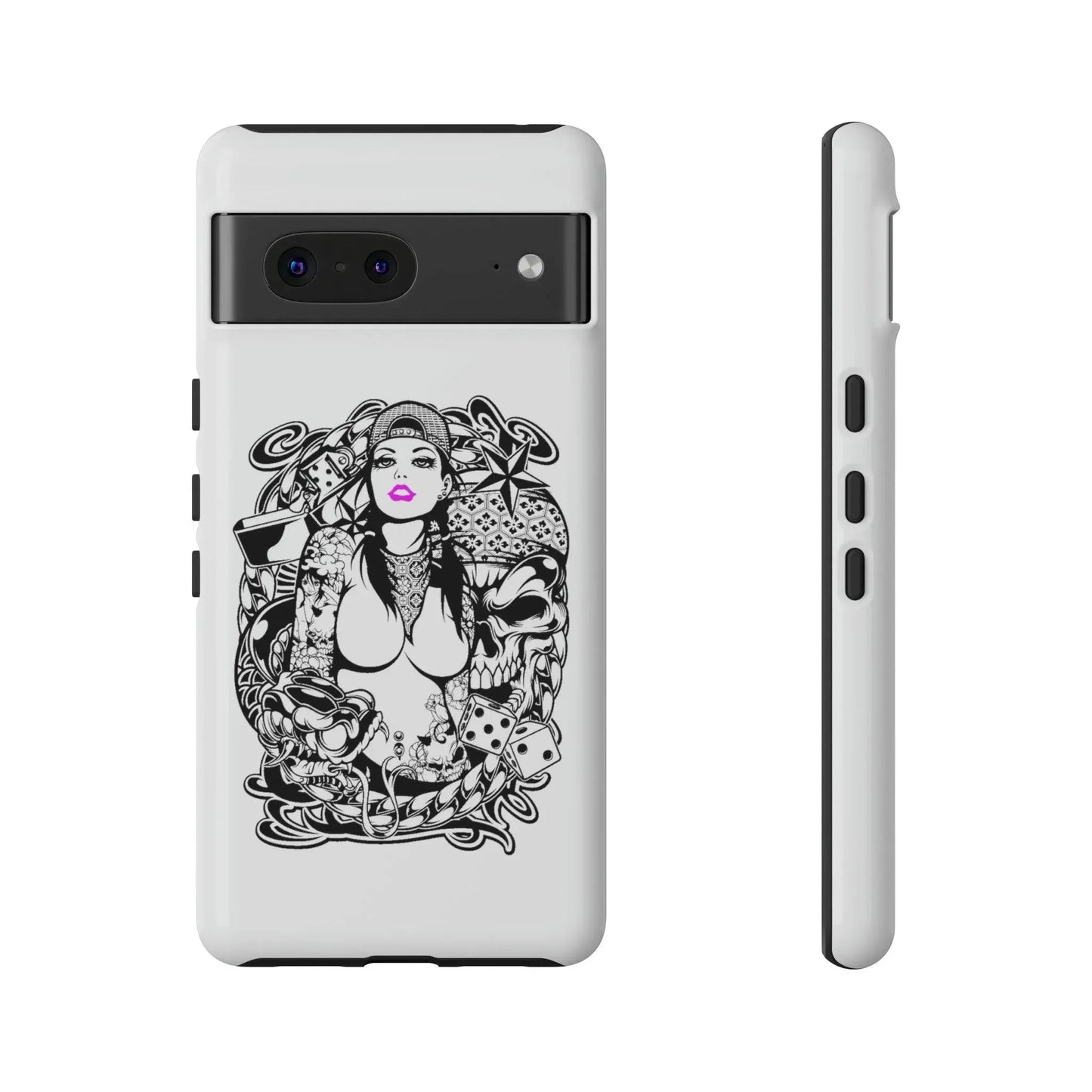 pink-lips-handyhulle-google-pixel-2-3-4-5-6-7-8-9-a-xl-pro-5g-phone-case-jlr-design-5 - JLR Design