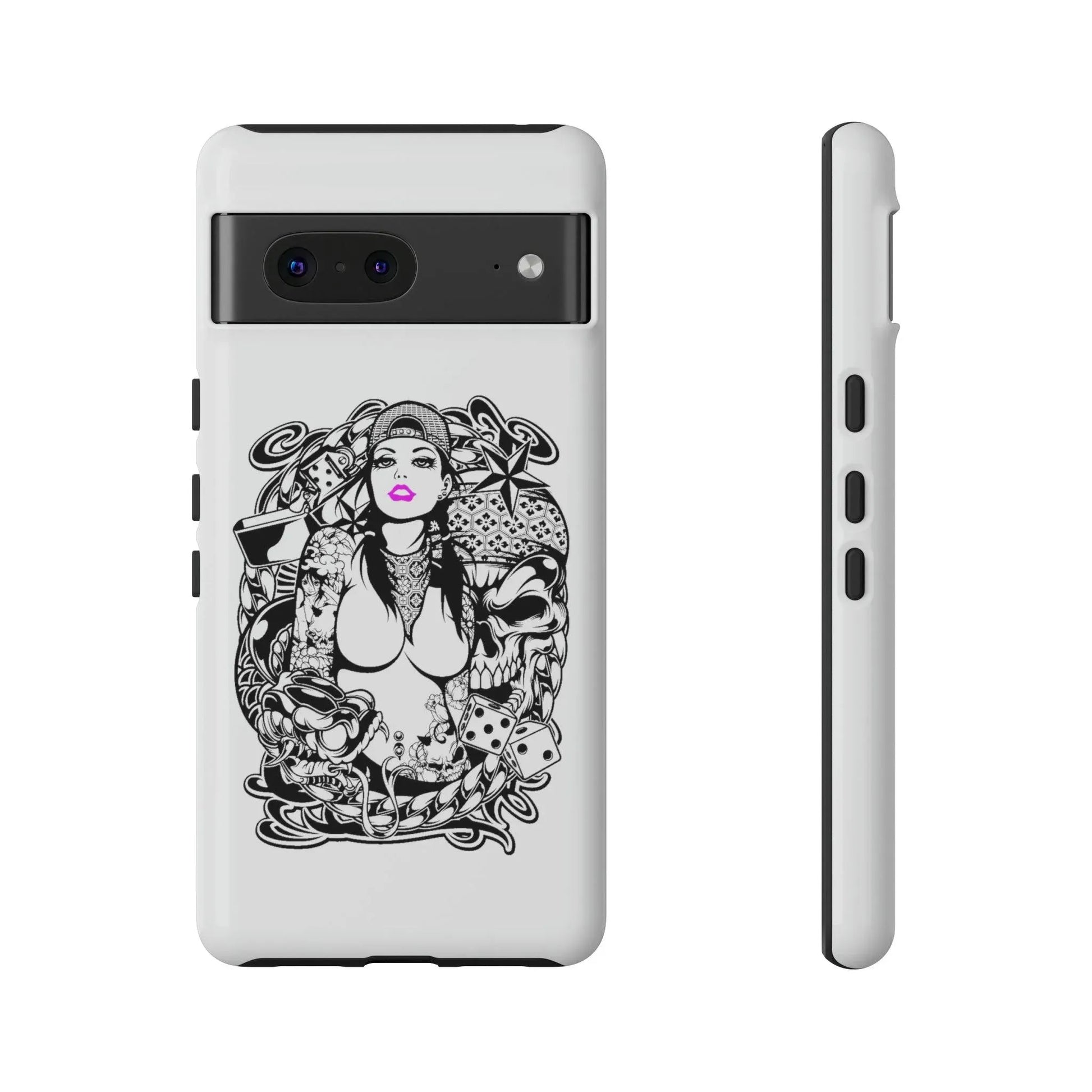 pink-lips-handyhulle-google-pixel-2-3-4-5-6-7-8-9-a-xl-pro-5g-phone-case-jlr-design-5 - JLR Design