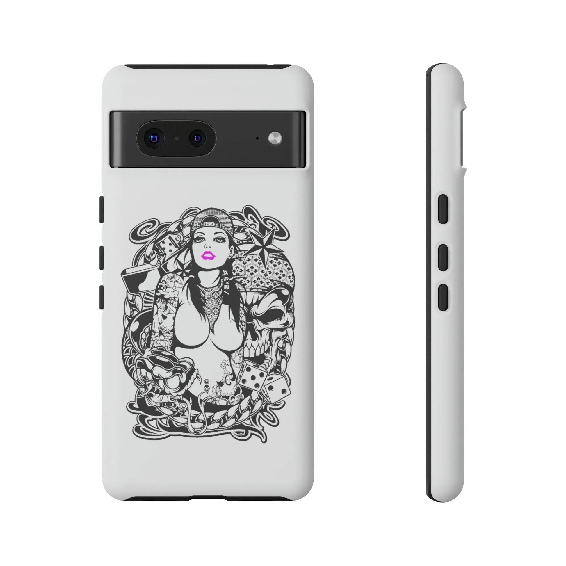 pink-lips-handyhulle-google-pixel-2-3-4-5-6-7-8-9-a-xl-pro-5g-phone-case-jlr-design-8 - JLR Design