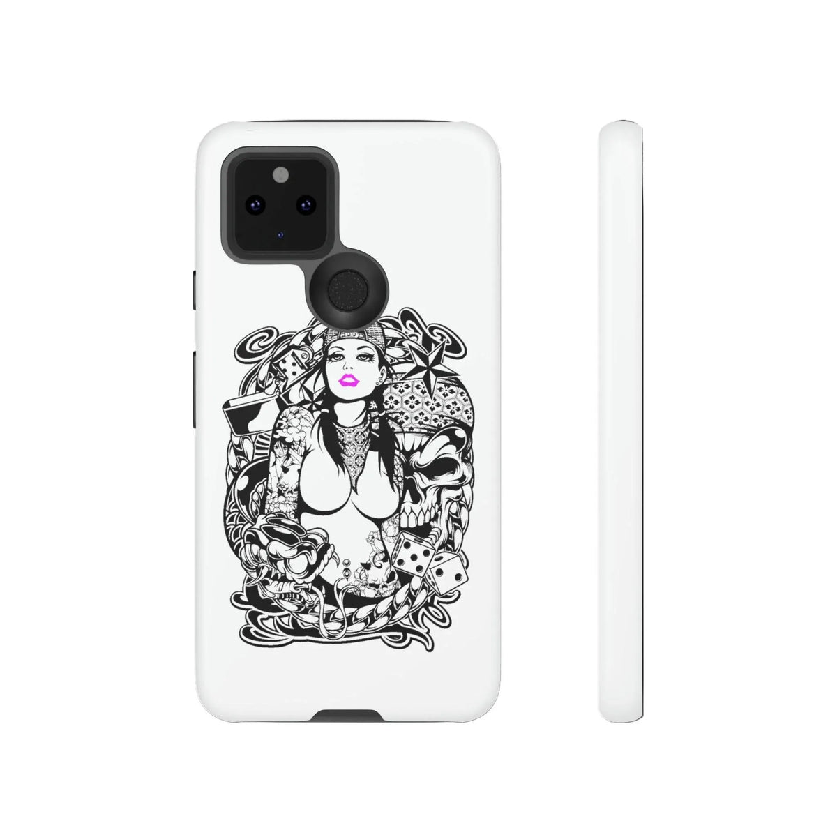 pink-lips-handyhulle-google-pixel-2-3-4-5-6-7-8-9-a-xl-pro-5g-phone-case-jlr-design-jlr-design-de-23 - JLR Design