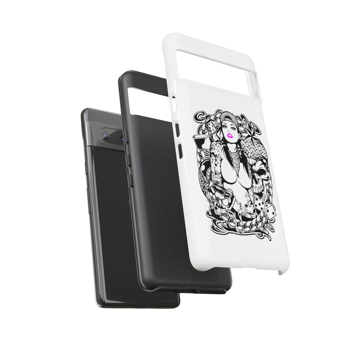 pink-lips-handyhulle-google-pixel-2-3-4-5-6-7-8-9-a-xl-pro-5g-phone-case-jlr-design-jlr-design-de-7 - JLR Design