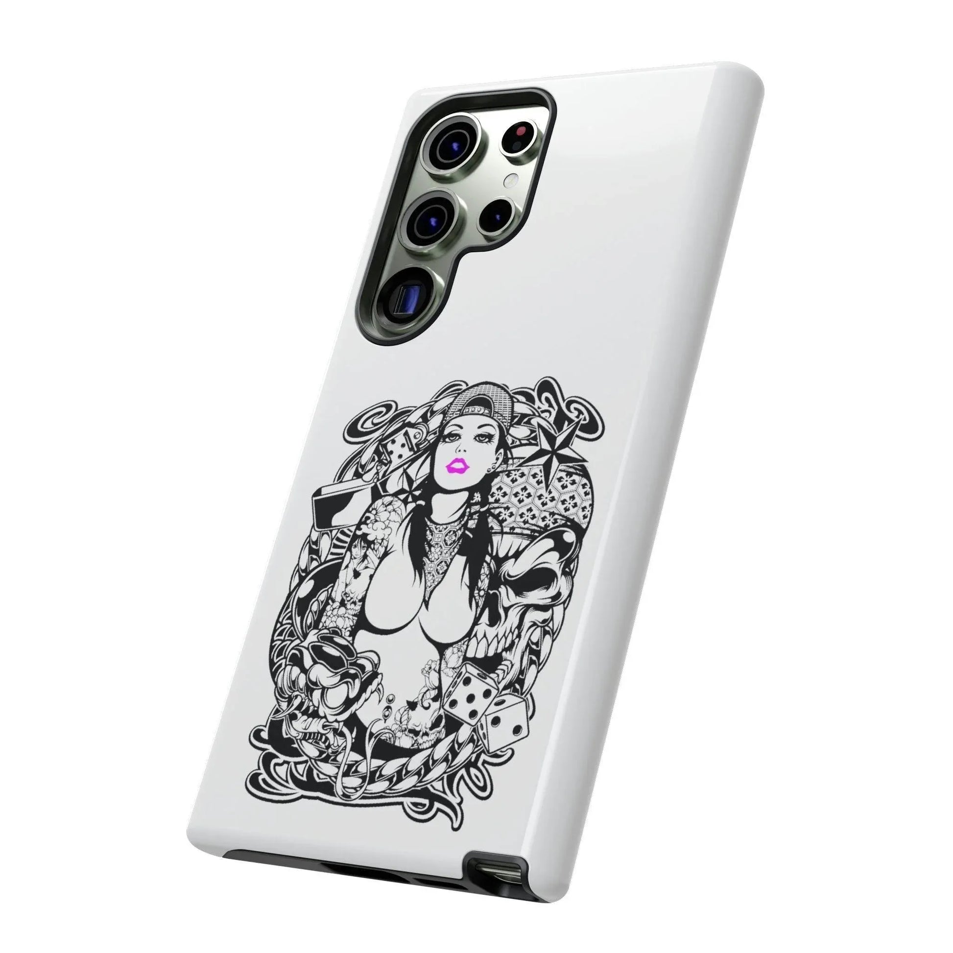 pink-lips-samsung-galaxy-cover-s21-s22-s23-s24-s25-plus-pro-ultra-phone-case-jlr-design-1 - JLR Design
