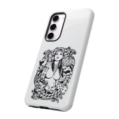 pink-lips-samsung-galaxy-cover-s21-s22-s23-s24-s25-plus-pro-ultra-phone-case-jlr-design-14 - JLR Design